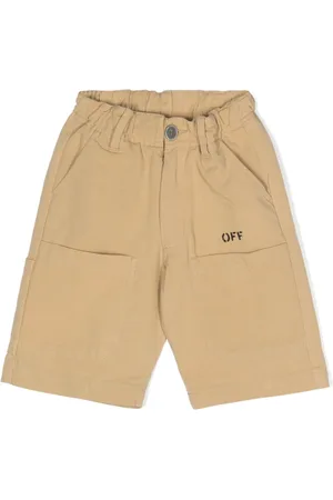 OFF-WHITE Diag cotton shorts