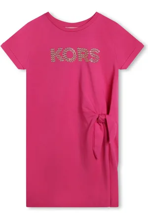 Michael Kors Logo-embellished cotton minidress