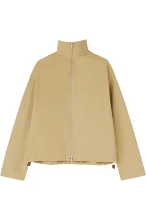 Jil Sander Zip-up cotton bomber jacket