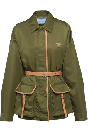 Prada Re-Nylon belted jacket