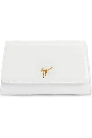 Giuseppe Zanotti Cleopatra logo-plaque clutch bag