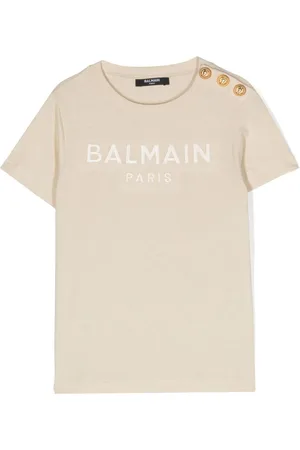 Balmain Logo-embroidered T-shirt