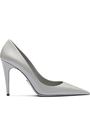 Prada Brushed leather pumps