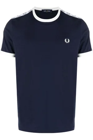 Fred Perry Ringer logo-tape T-shirt