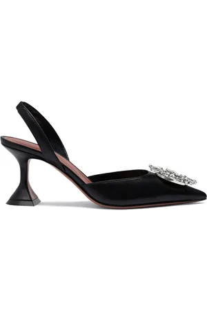 Amina Muaddi Begum Sling 70mm pumps
