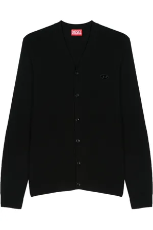 Diesel K-Zannis embroidered logo cardigan