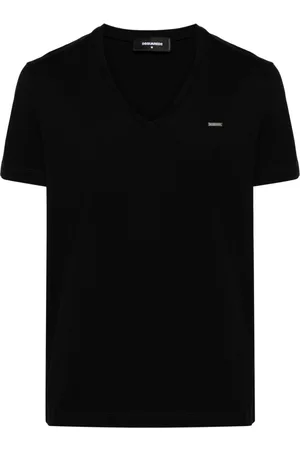 Dsquared2 Logo-plaque cotton T-shirt