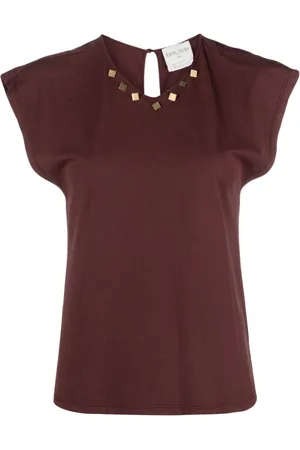 FORTE FORTE Studded cotton blouse