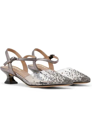 Nícoli Clara crystal-embellished sandals