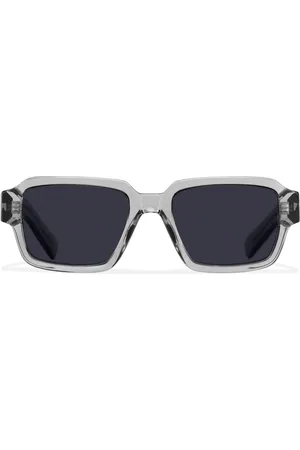 Prada Logo-detail rectangle-frame sunglasses