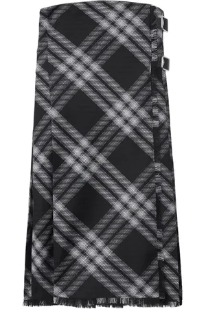 Burberry Checked wrap minidress