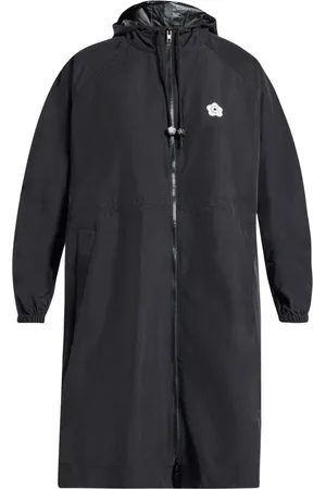 Kenzo Logo-appliqué hooded parka