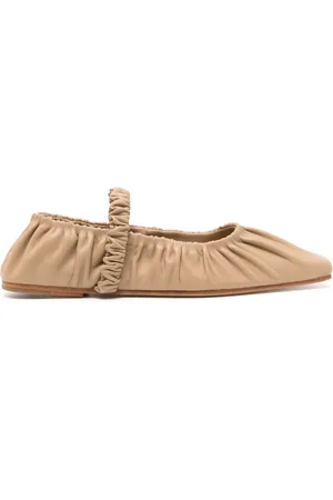 Studio Amelia Zadie leather ballerina shoes