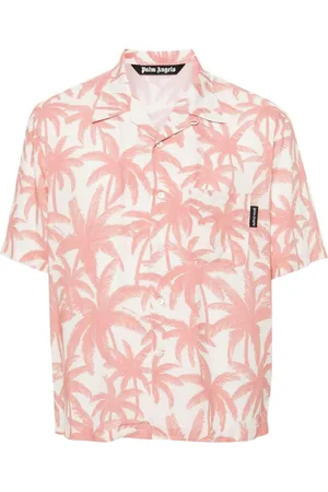 Palm Angels Palm-tree print shirt