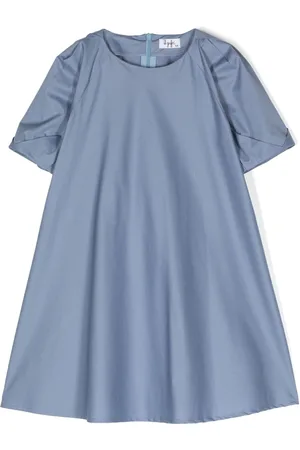 Il gufo Round-neck short-sleeve dress