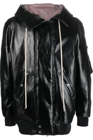 Rick Owens Oversized hooded bomber jacket