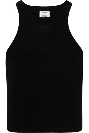 Vetements Ribbed-knit tank top