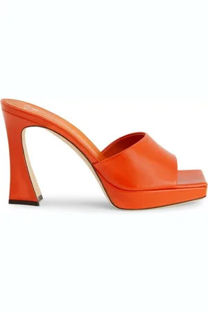 Giuseppe Zanotti Solhene 100mm leather platform sandals