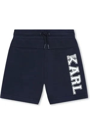 Karl Lagerfeld Logo-print track shorts