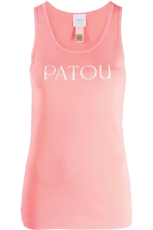 Patou Logo-print cotton vest