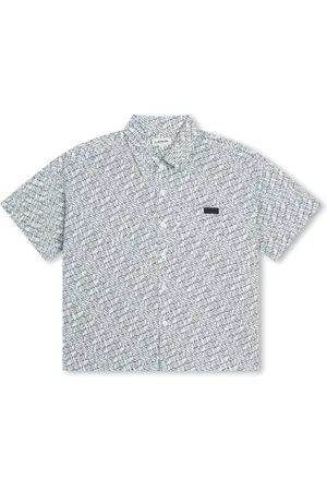 Lanvin All-over logo-print shirt
