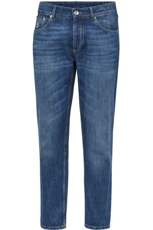 Brunello Cucinelli Slim-cut mid-rise jeans