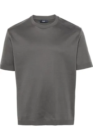 HERNO Crew-neck cotton T-shirt