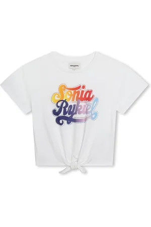 Sonia Rykiel Enfant Logo-print cotton T-shirt