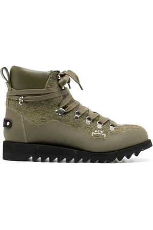 A-cold-wall* Alpine leather hiking boots