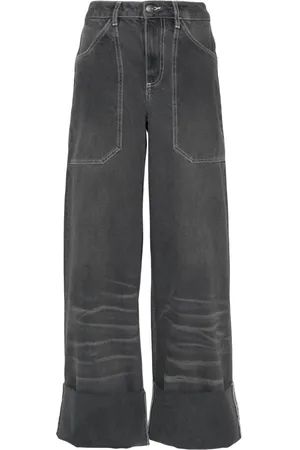 Cannari Concept Mid-rise wide-leg jeans