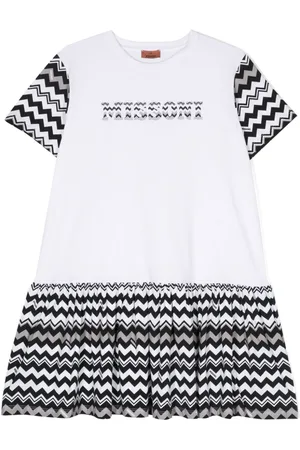 Missoni Zig zag-print cotton dress