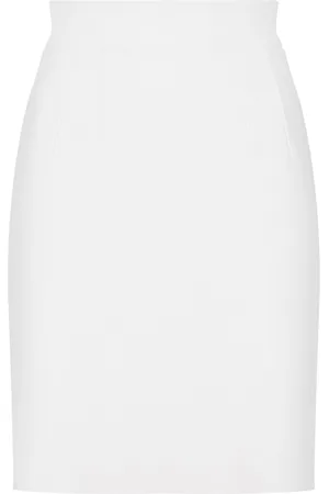 Dolce & Gabbana Virgin-wool straight miniskirt