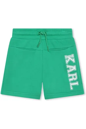 Karl Lagerfeld Logo-print track shorts