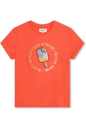 Sonia Rykiel Enfant Logo-embellished cotton T-shirt