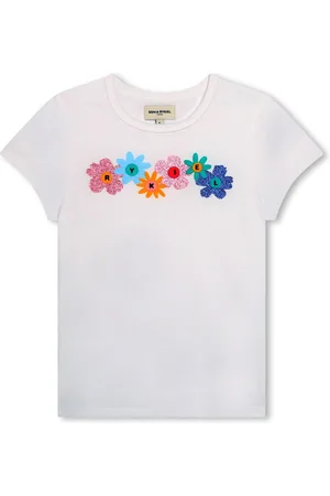 Sonia Rykiel Enfant Floral-print organic-cotton T-shirt