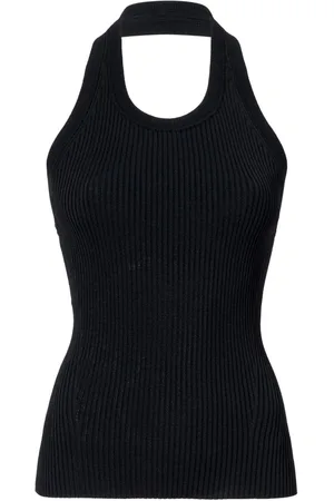 Proenza Schouler Ribbed halterneck top