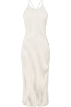 Proenza Schouler Vida ribbed-knit midi dress