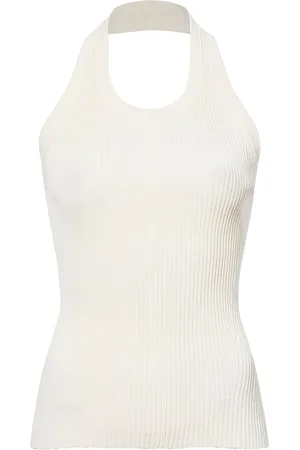 Proenza Schouler Gloria knitted halterneck top