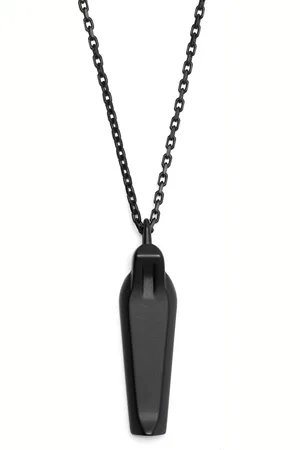 Rick Owens Logo-engraved chain necklace