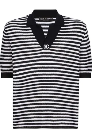 Dolce & Gabbana Stripe-patterned polo shirt