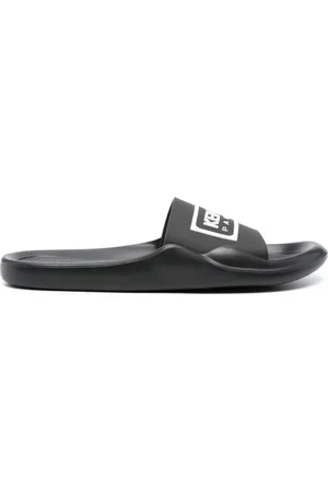 Kenzo Pool logo-embossed slides