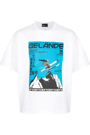 Kolor Graphic-print cotton T-shirt