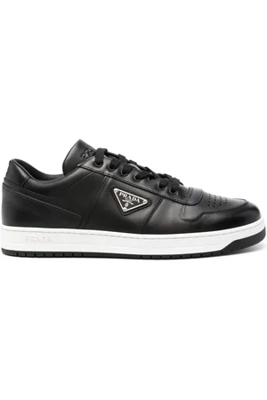 Prada Downtown leather sneakers