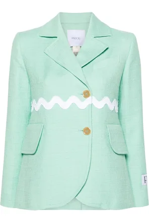 Patou Wave tweed blazer