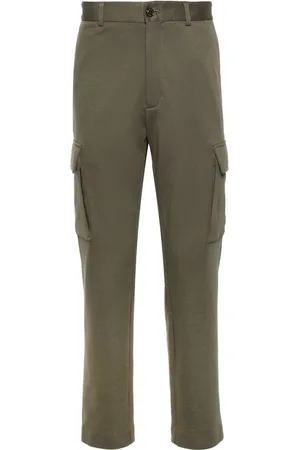 Moncler High-waist tapered cargo trousers