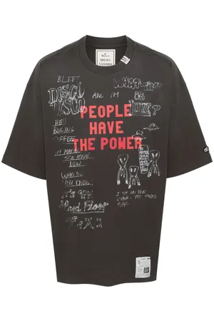 Maison Mihara Yasuhiro Distressed-effect T-shirt
