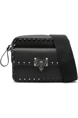 VALENTINO GARAVANI Rockstud-embellished messenger bag