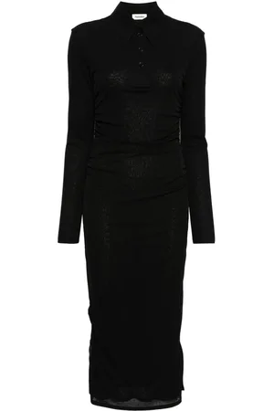 Nanushka Verity ruched maxi dress