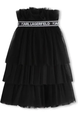 Karl Lagerfeld Ceremonie layered tulle skirt