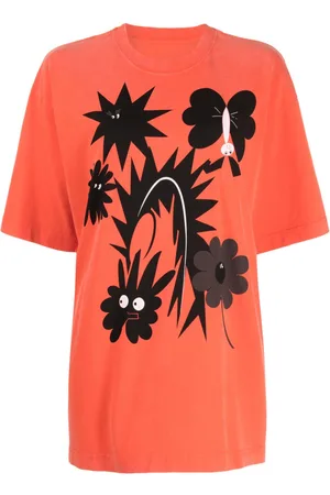 JNBY Graphic-print cotton T-shirt